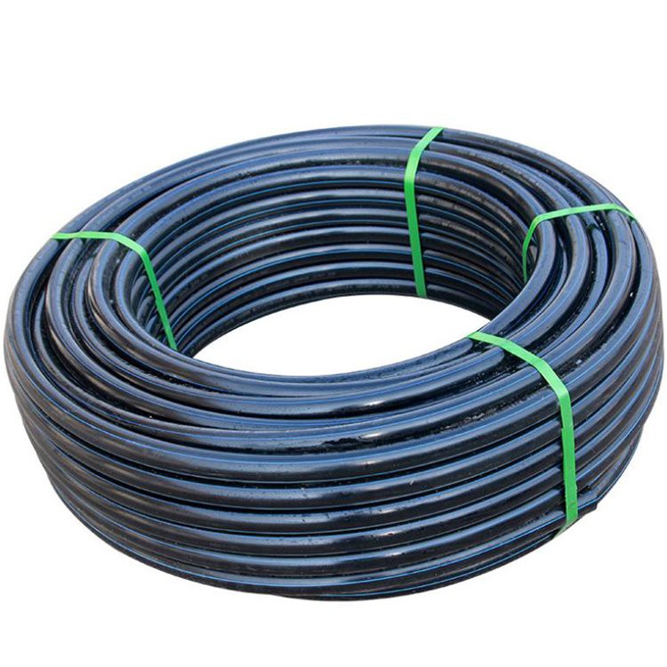 Tuyau d'égouttement noir pour jardin