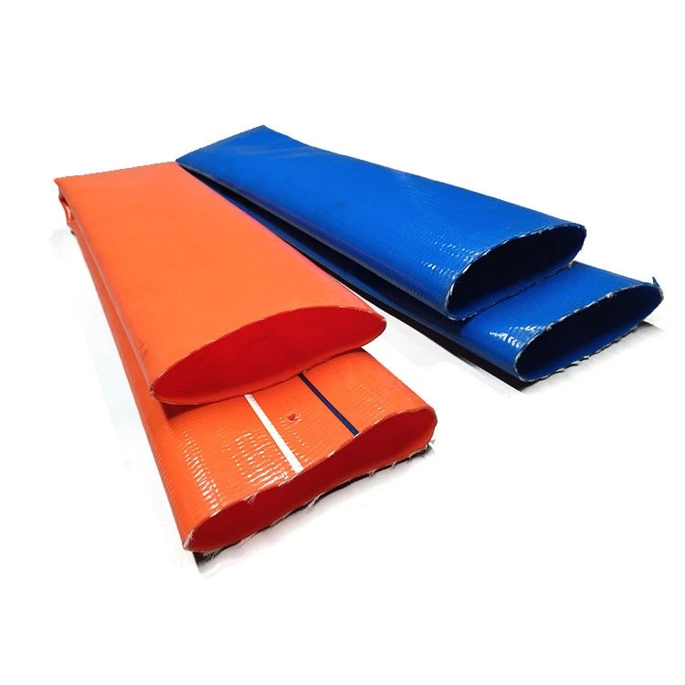 Flexible plat d'irrigation en PVC de 6 pouces