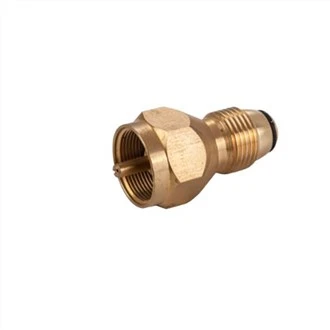 Connecteur de tuyau de gaz en laiton