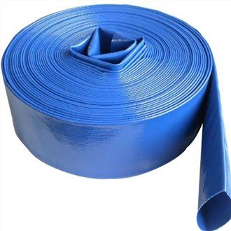 Tuyau de décharge plat en PVC