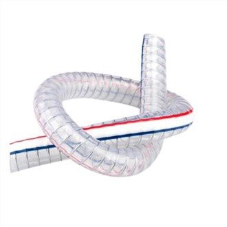 Tuyau d'arrosage flexible tressé en fil de PVC