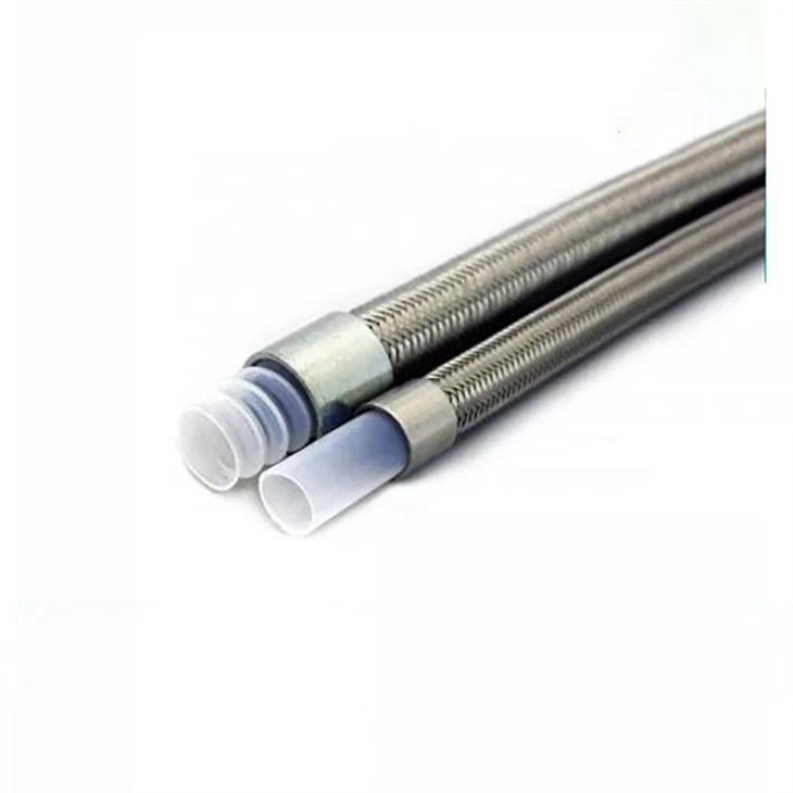 Tuyau flexible tressé en acier inoxydable